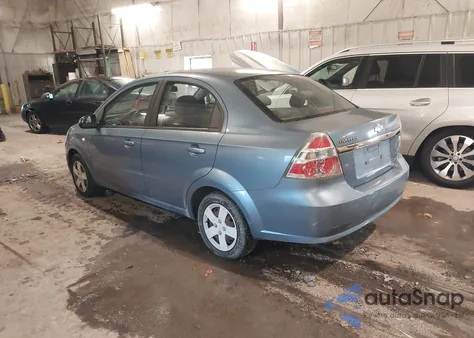 2007 Chevrolet Aveo Ls z USA, uszkodzony, nr VIN KL1TD56647B148913